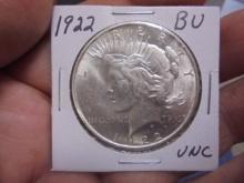 1922 Silver Peace Dollar