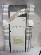 King size pillow cases, tan, white, grey, X2