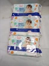 Qty. 3 Packs of 80 Count Parent’s Choice Baby Wipes