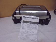 Hamilton Beach Stainless Steel Indoor Grill