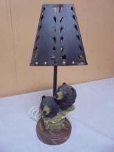 Black Bear Table Lamp