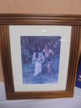 Framed & Matted Vel Miller Indian Print