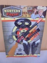 Brand New Child's Western Playset