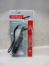 Embark Medium Size Water Resistant Flashlight.