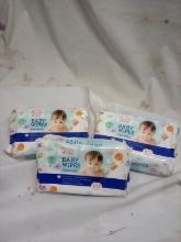 Baby Wipes 3pks of 80