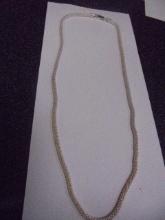 Ladies 17" Sterling Silver Necklace
