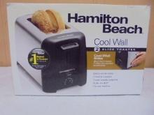 Hamilton Beach Cool Wall Wide Slot 2-Slice Toaster