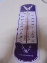US Air Force Metal Thermometer
