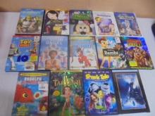 Large Group of Children's DVD Movies