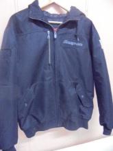 Men's Insulated Hoded Snap-On Coat