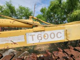 Vermeer T600C Tracked Trencher 570hrs; (No Tag) In-Operable