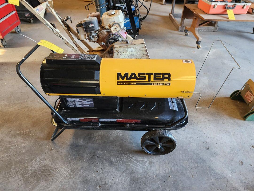 Master MH-220T-SDR Fire Heater 13gal Cap, Kerosene Gas