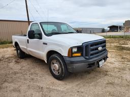 2006 Ford F250 Truck (Gasoline) Mileage: 217,450 ; Vin: 1FTNF20506ED06154;