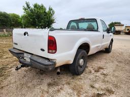 2006 Ford F250 Truck (Gasoline) Mileage: 217,450 ; Vin: 1FTNF20506ED06154;