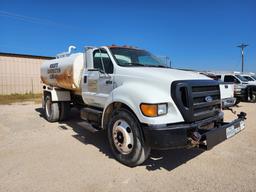 2004 Ford F-650 Super Duty Water Truck (Diesel) Mileage: 19,999 ; Vin: 3FRN