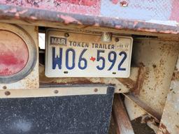 Hobbs AD9-8001-27 Trailer W/ Contents 25'L x 7'6"W Approx; TX Plate: W56-59