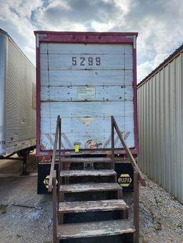 Hobbs AD9-8001-27 Trailer W/ Contents 25'L x 7'6"W Approx; TX Plate: W56-59