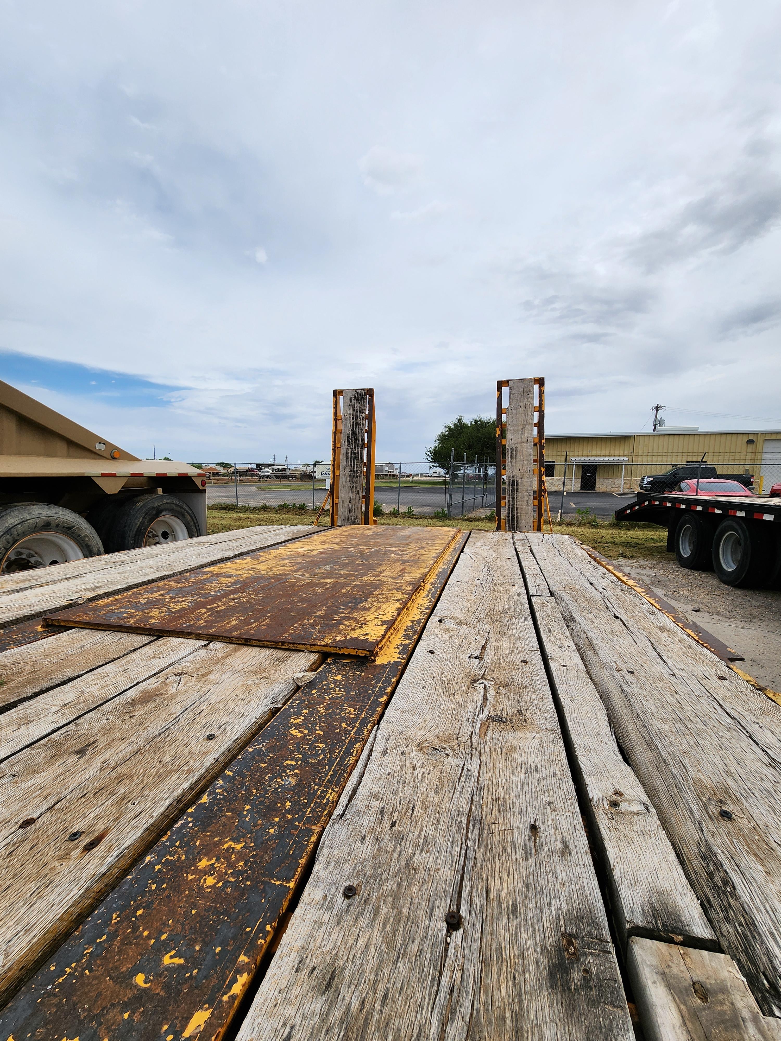 Interstate  Step Deck Trailer 24' Bed x 8'W (37'L Overall As Shown In Pics)