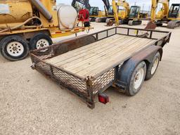 Trailer 12'x76"; TX Plate: 654-83J