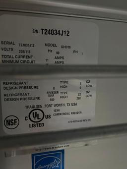 Traulsen 3 Door Freezer