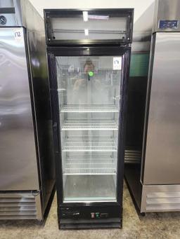 Avantco 1 Glass Door Refrigerator