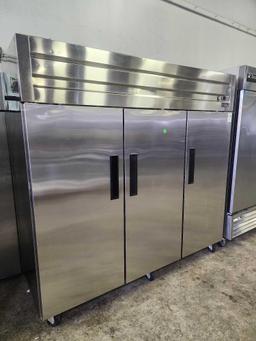 Dukers 3 Door Refrigerator