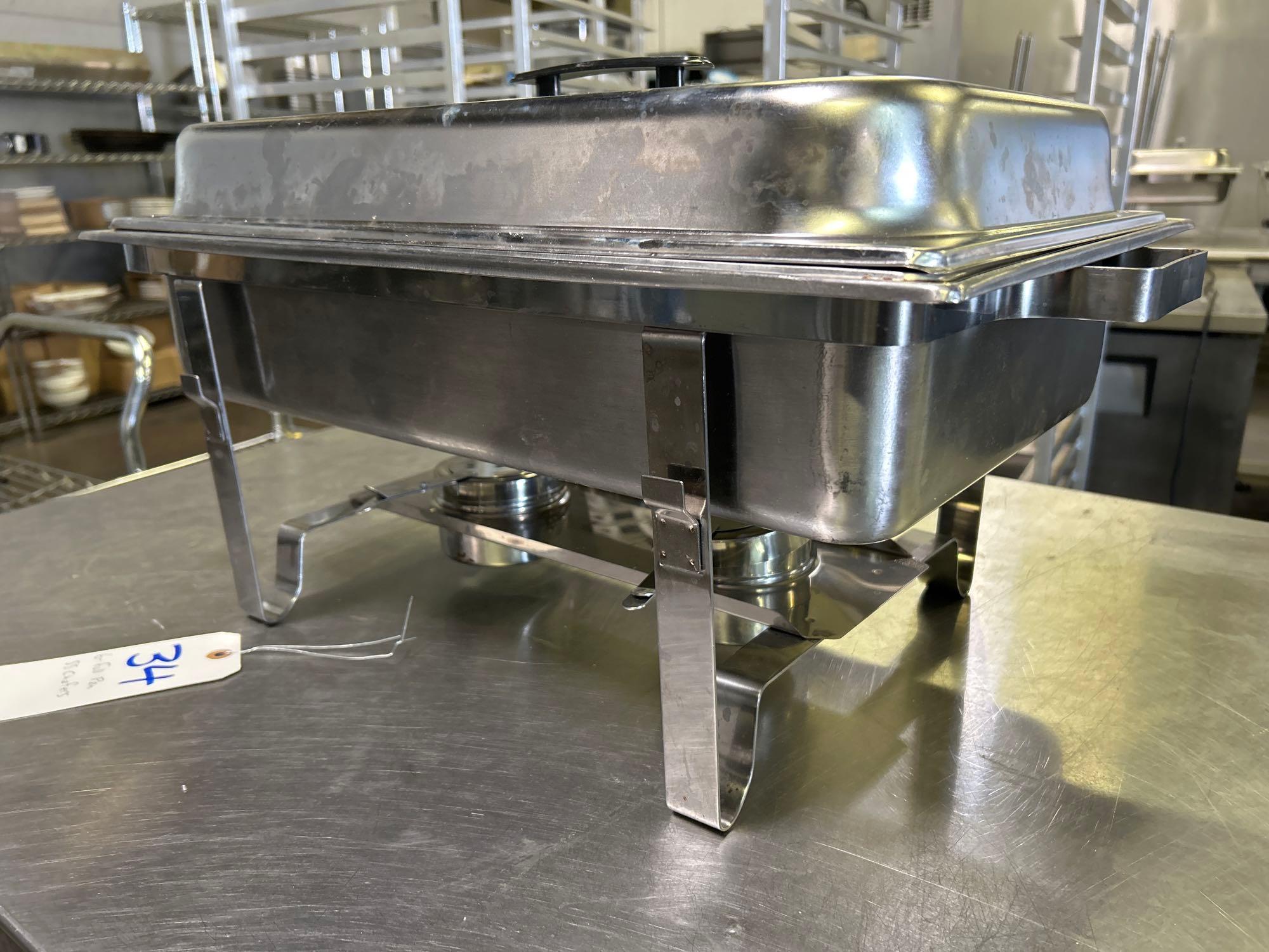 Full Size Stainless Steel Chafers