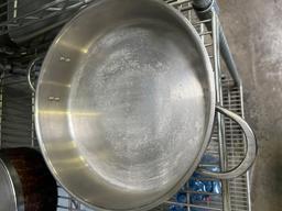 Lot of Assorted Stainless Steel Cookware