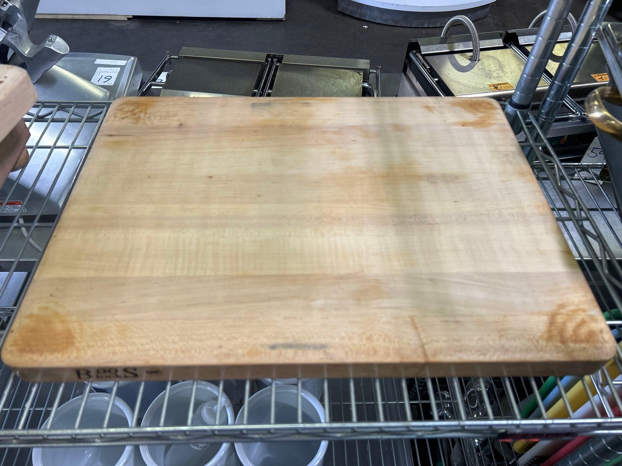 4 John Boos Block Maple Cutting Boards