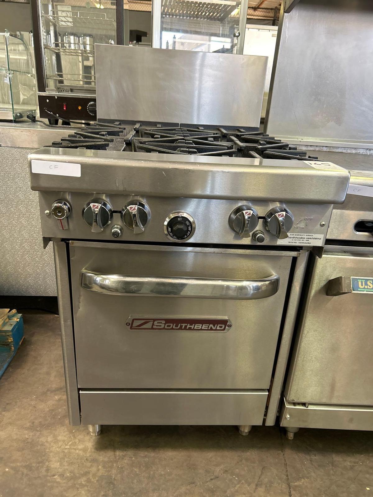 Southbend 24 in. 4 Open Burner Gas Range and Oven