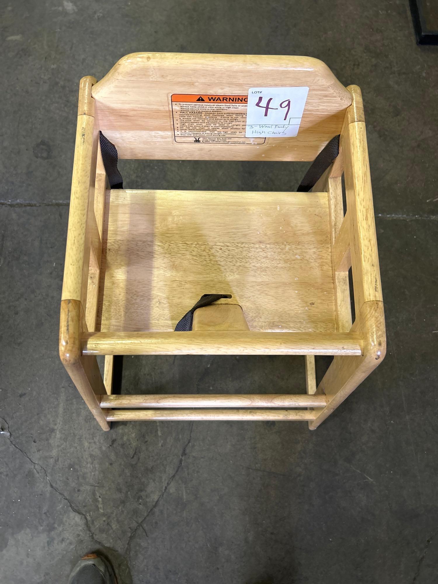 Wood High Chairs