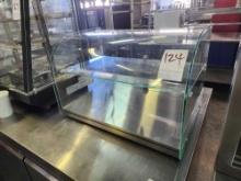 24 in. x 15 in. Glass Countertop Pastry Display Case