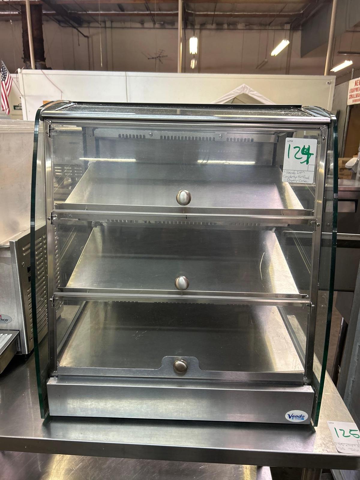 Vendor 24 in. Countertop Heated Display Case