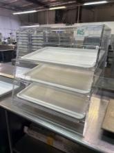 28 in. Plastic Pastry Display Case