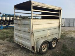 BUMPERHITCH HORSE TRAILER (NO TITLE)