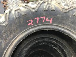 (4) 28.5/10/14 FOUR WHEELER TIRES (ALL FOR ONE PRICE)
