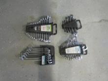 4 SETS OF WRENCHES