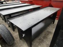 NEW 90'' KC METAL TABLE