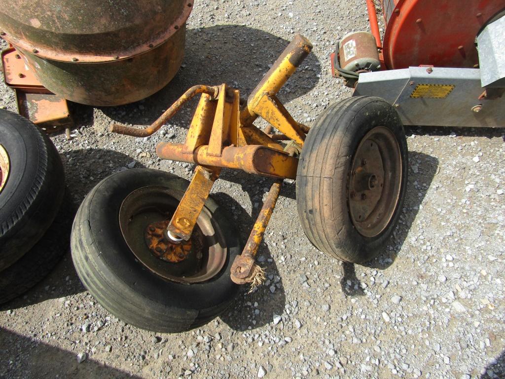 PAIR OF IMPLEMENT TIRES AND AXLES