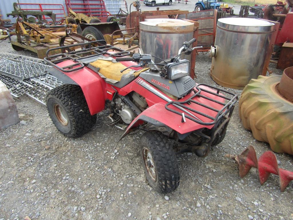 HONDA FOUR WHEELER - NONRUNNING/NO TITLE