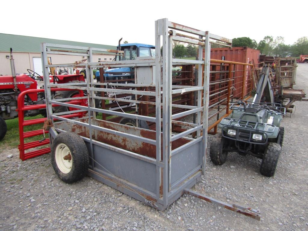 CATTLE SCALES W/ DIGITAL SCALE HEAD