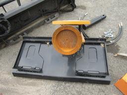 UNUSED AGROTK SKID STEER POST DRIVER