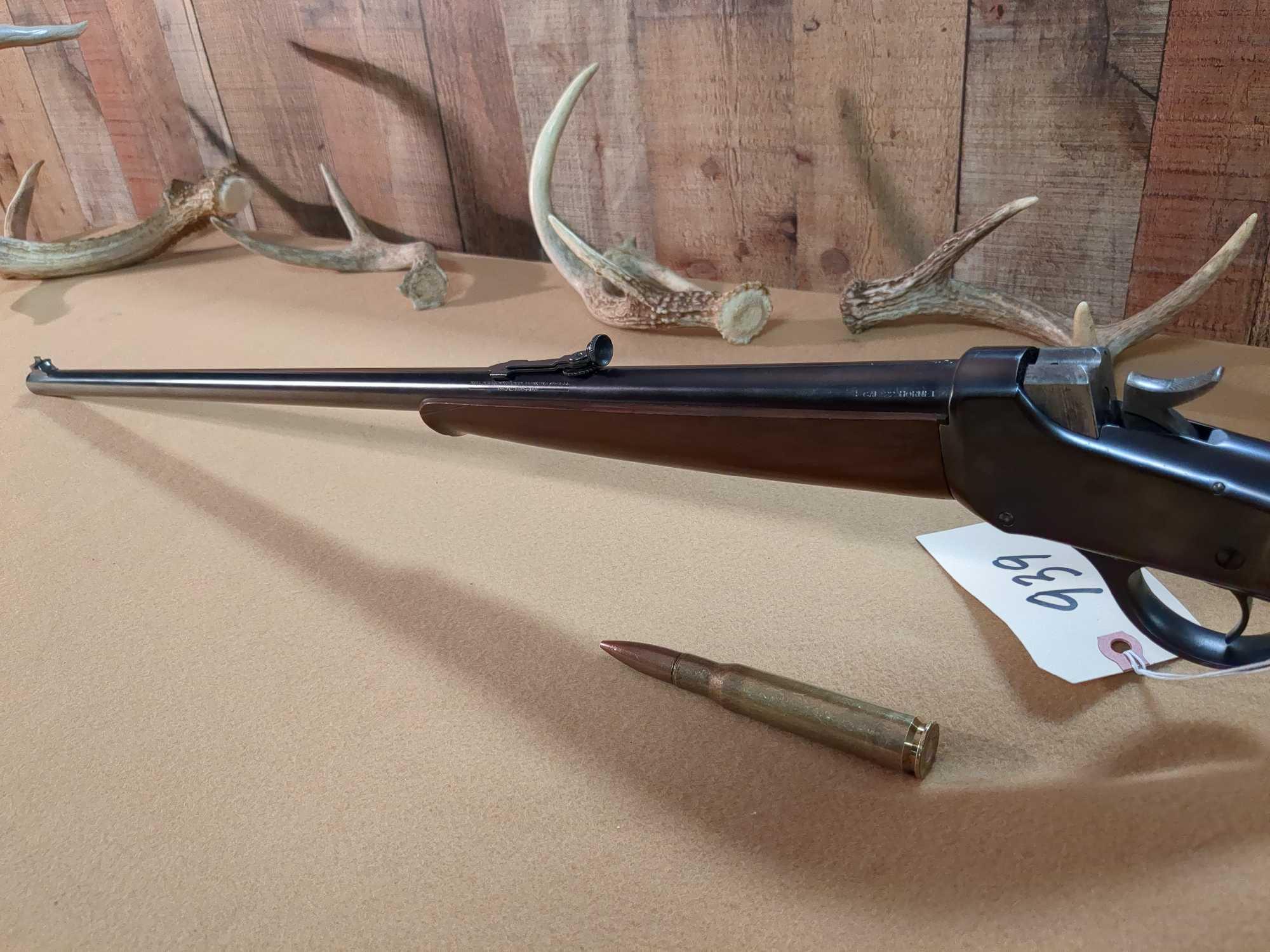 WINCHESTER .22 HORNET FALLING BLOCK RIFLE LOW WALL