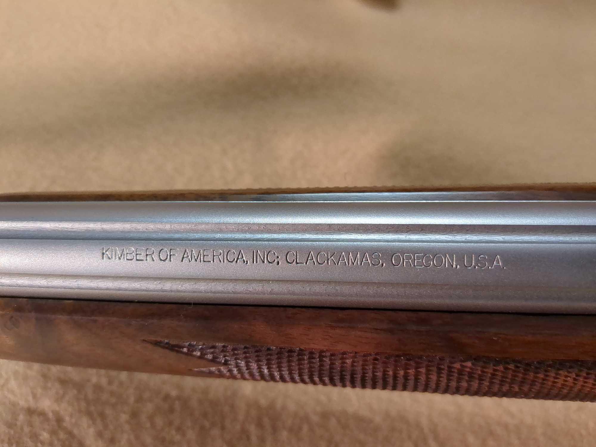 KIMBER MODEL 84 .223 REM BOLT ACTION SINGLE SHOT