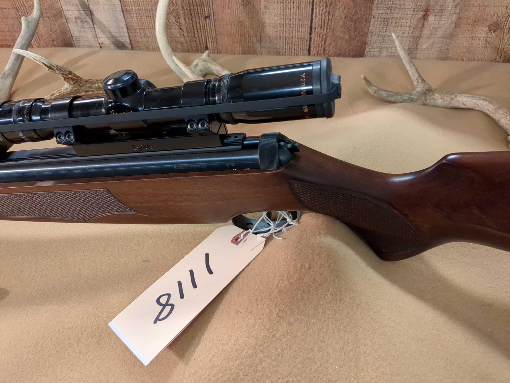 DIANAWERK RASTATT DIANA MODEL 46 .177 AIR RIFLE WITH UNDERLEVER