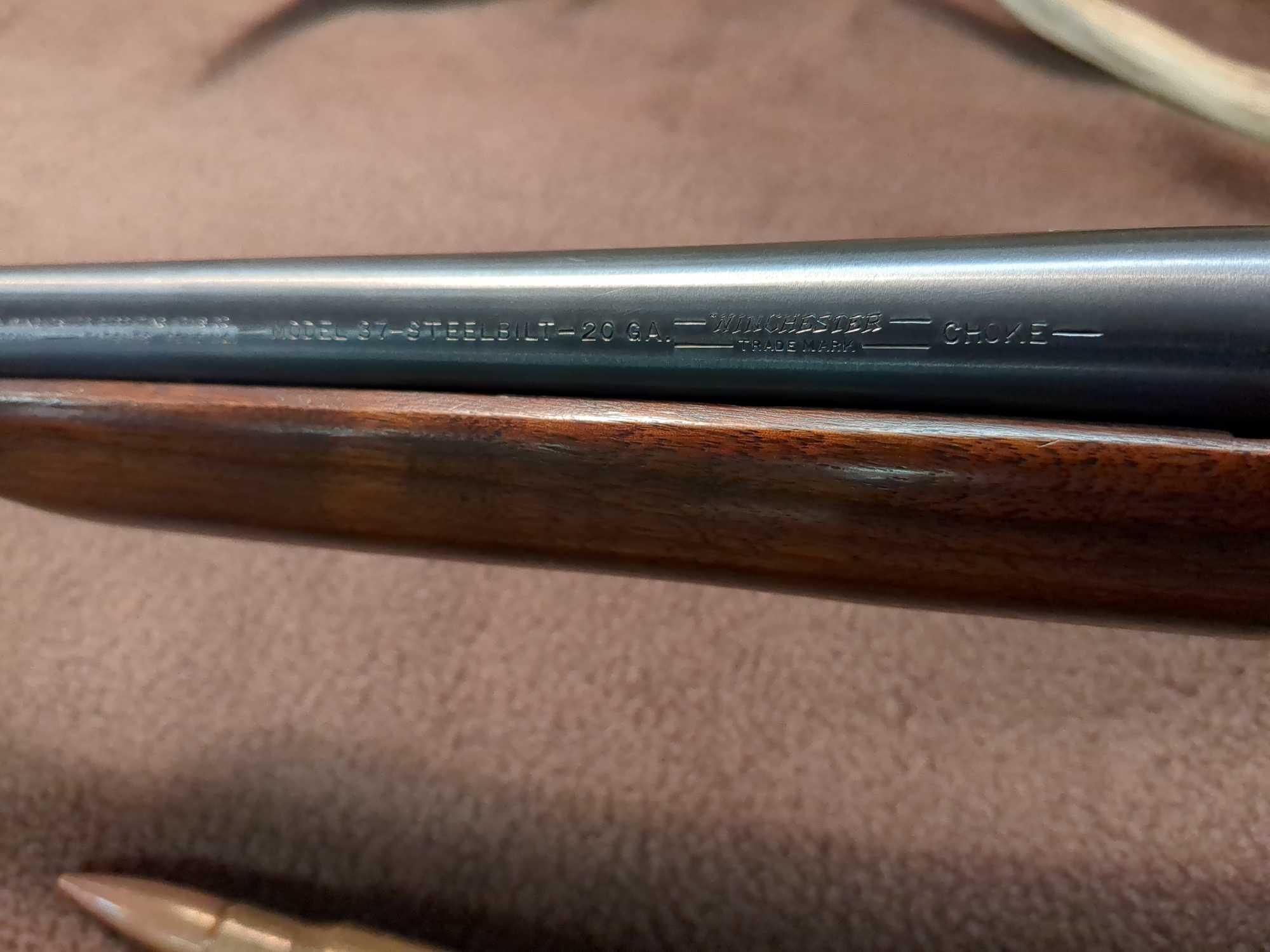 WINCHESTER MODEL 37 20-GAUGE SINGLE SHOT 2 3/4"