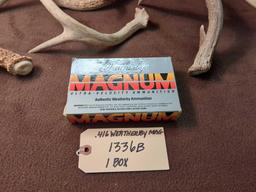 .416 WEATHERBY MAGNUM (MAG) ULTRA-VELOCITY AMMUNITION