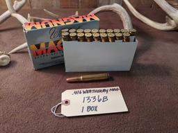 .416 WEATHERBY MAGNUM (MAG) ULTRA-VELOCITY AMMUNITION