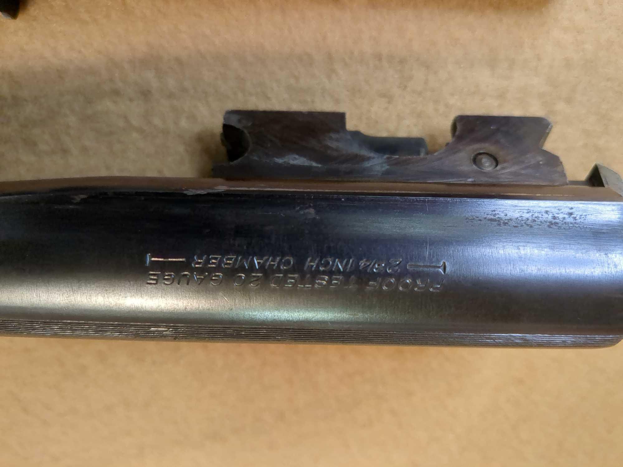 SAVAGE MODEL 219 BREAK-OPEN SINGLE SHOT SHOTGUN 3 BARREL SET