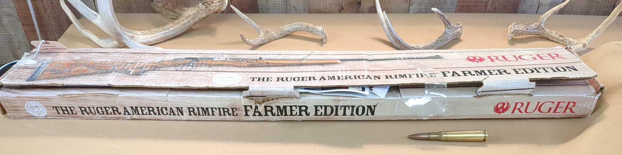 RUGER AMERICAN RIMFIRE FARMER EDITION .22 LR BOLT ACTION RIFLE